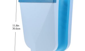 1Pc Wall Mounted Kitchen Trash Can Space Saving Rubbish Bin for Home Desktop Garbage Container Compact Litter Bin for Cabinets and Countertops