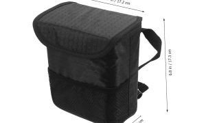 Foldable Car Trash Can Reusable Vehicle Trash Bin for Car Accessories Design Versatile Storage for Umbrellas Tissues Classic